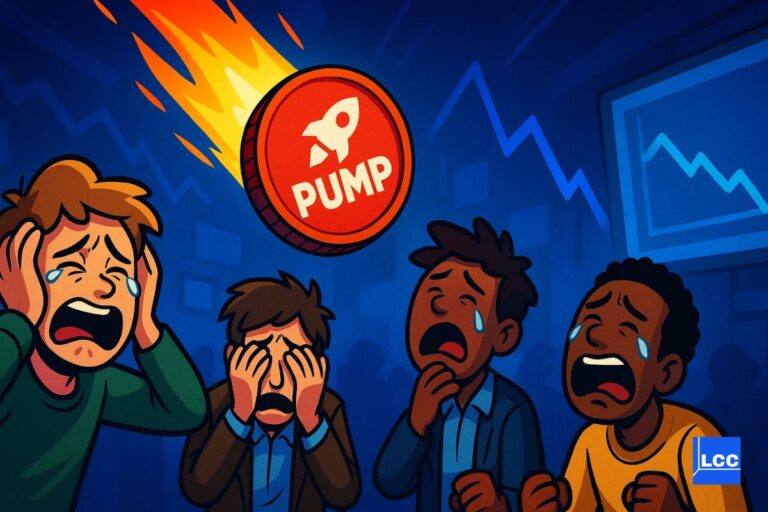 le token pumpfun qui chute et les gens qui sont tristes à côté